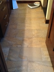 Bathroom floor tile