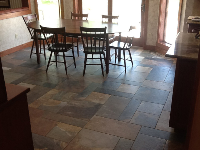 Dining Room Floor Tile